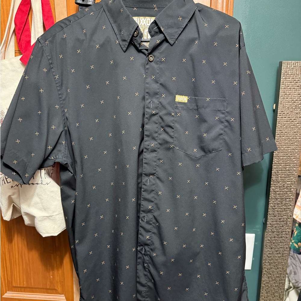 DIXXON The Finney Black Short Sleeve Shirt